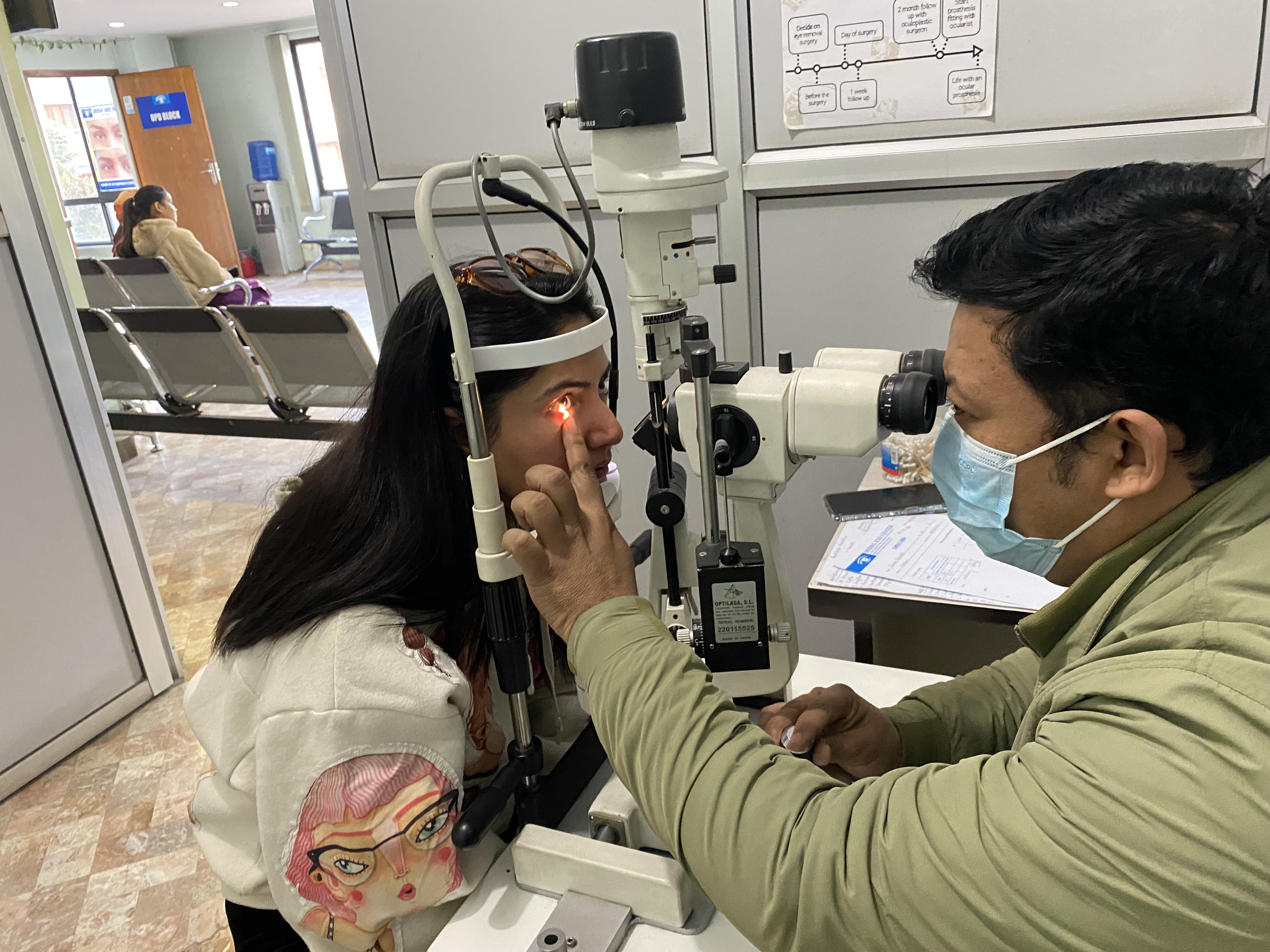 Community education about eye health