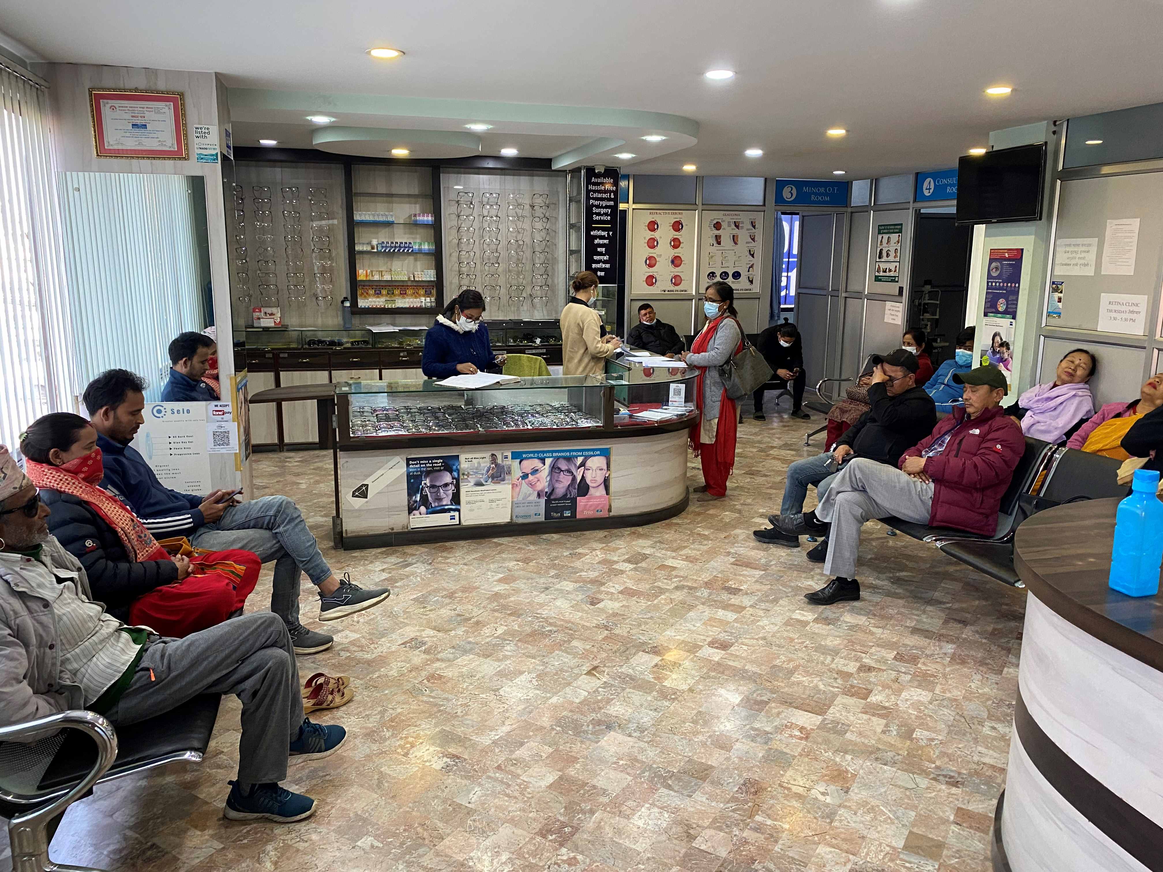 Community education about eye health